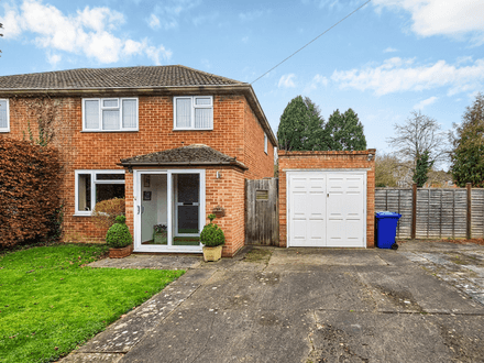 3 bedroom house on a double width plot 